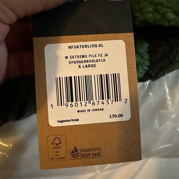 The North Face Extreme Pile Full Zip Jacket - Picture 10 of 13